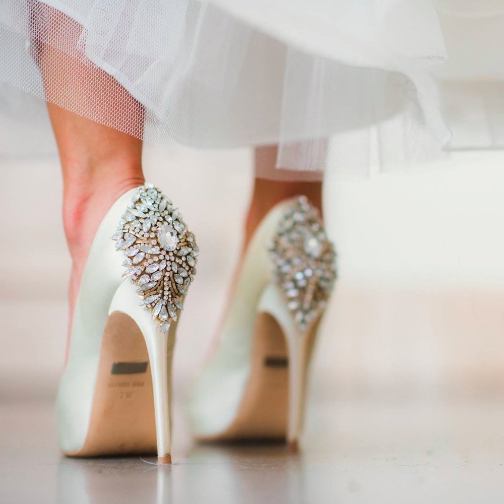 Badgley Mischka Kiara Platform Pump - Size 7